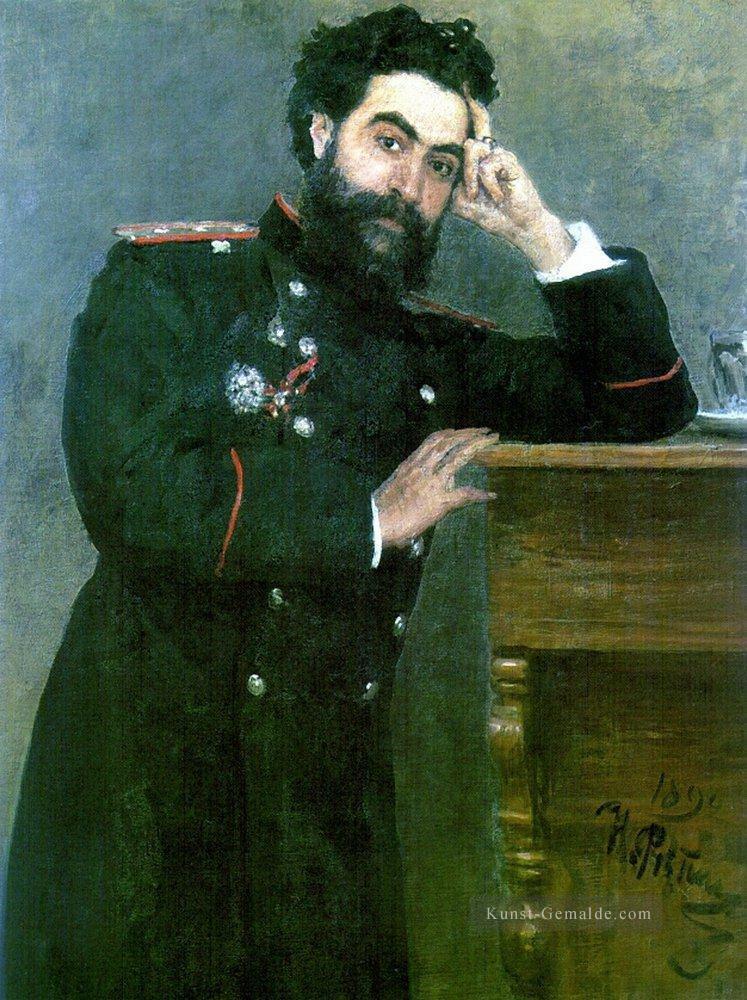 Porträt von ir tarhanov 1892 Ilya Repin Ölgemälde